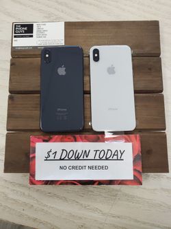💥 iPhone X for Under $120?! Yup – $1 Down Today and Includes 6-Month Warranty