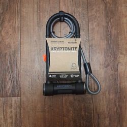 Heavy Duty Black Kryptonite Bike Lock