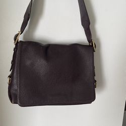 Purse. Brown Leather 