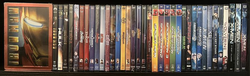 Marvel DVD Lot!