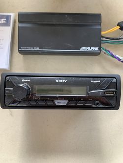 Sony Marine Stereo Head Unit DSX-M55BT 