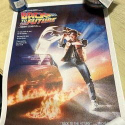 Back To The Future Vinyl Poster 15x22