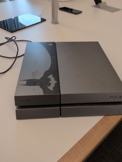 Ps4 batman Arkham Knight edition steel grey