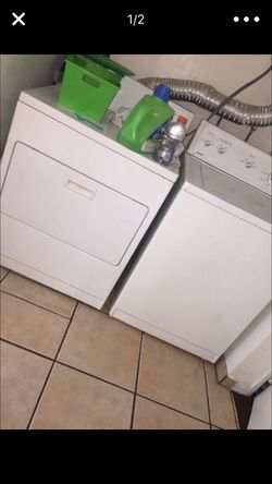 Kenmore washer and dryer set