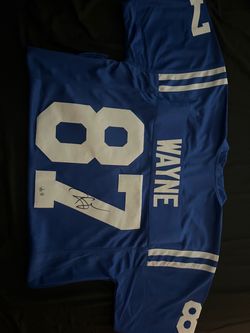 Reggie wayne Signed jersey