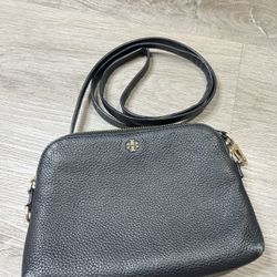 Tory Burch Pebbled Crossbody Purse 