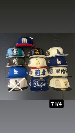 New Era Fitted Hats Size 7 1/4
