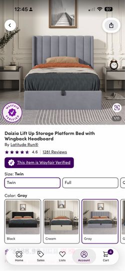 BRAND NEW INBOX TWIN BED