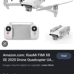Fimi Se X8 Camera Drone  $150 Firm