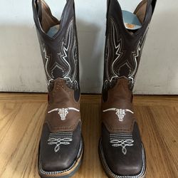 Men’s  Leather Cowboy Boots