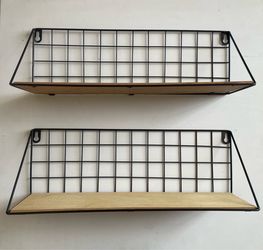 2 wall shelves / 2 repisas