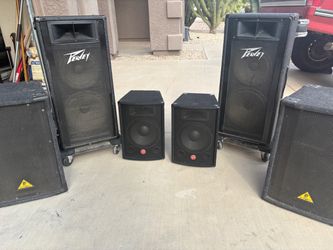 Full PA system with lots of extras