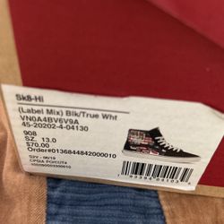 Van Designer High Top 