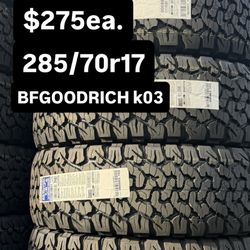 BFGoodrich K03 - Limited Time Offer 
