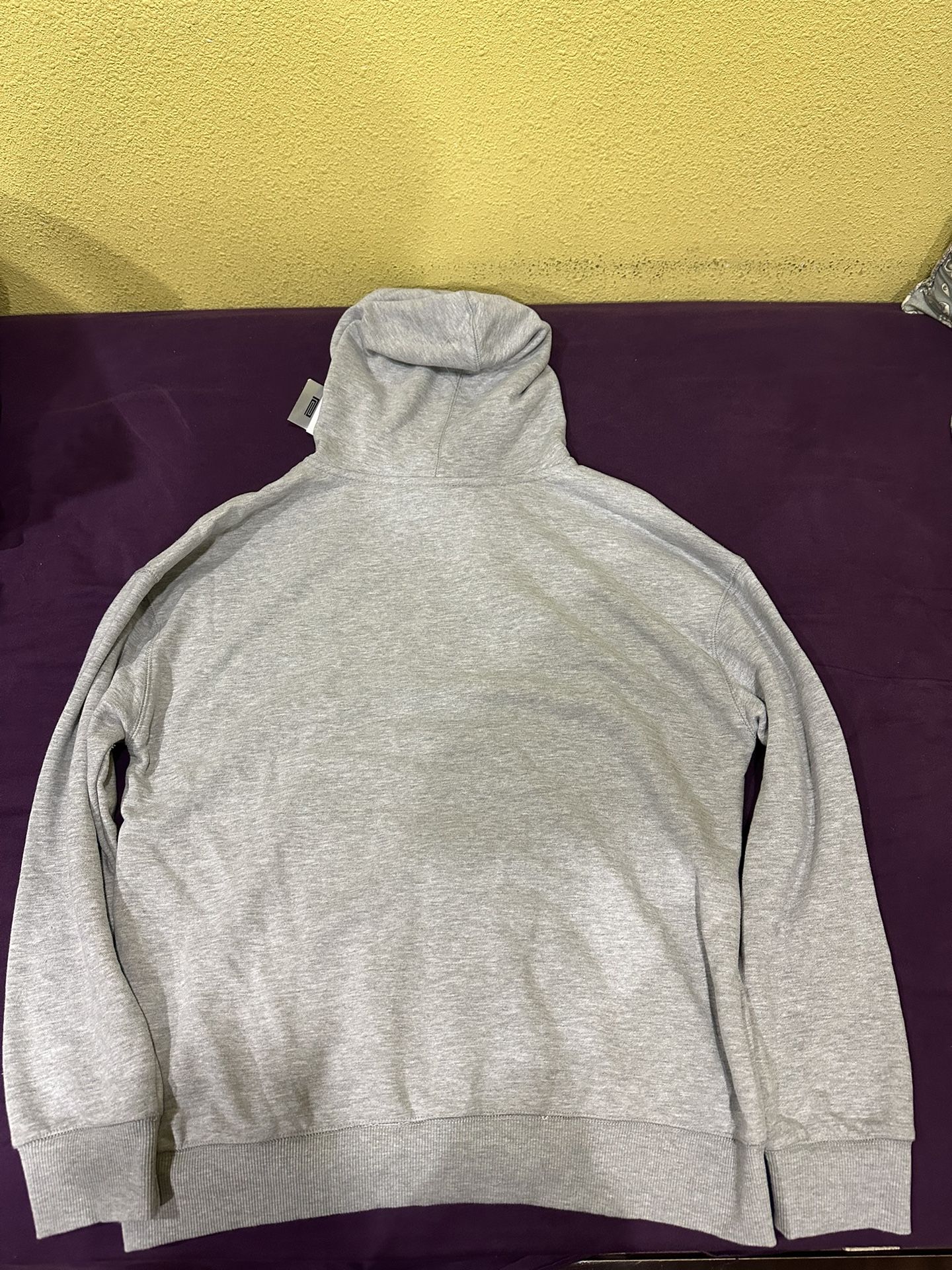 Men’s Pro Club Heavyweight Grey Hoodie Medium