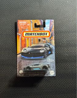 Matchbox European Streets 2018 Bugatti Divo