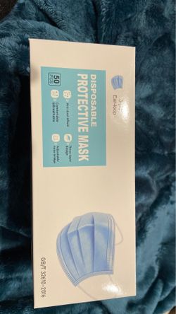 50 3 ply face masks