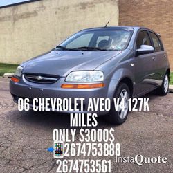 2006 Chevrolet Aveo 127k miles