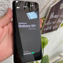 Samsung Galaxy S9+ Plus,  Factory Unlocked,  Excellent Condition.  Like New 