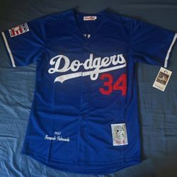 DODGERS VALENZUELA JERSEYS 