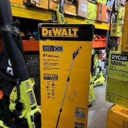 DEWALT 20V CORDLESS Pole Saw XR BRUSHLESS $179
