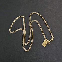 14k Gold Necklace 20 Inch