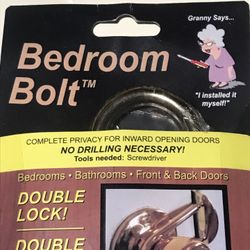 Household Security Lock For Inward Opening Doors