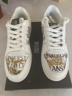Versace Court Shoes Size 10 New Never Worn New