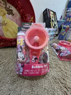 Bubble fan (Disney junior) Minnie