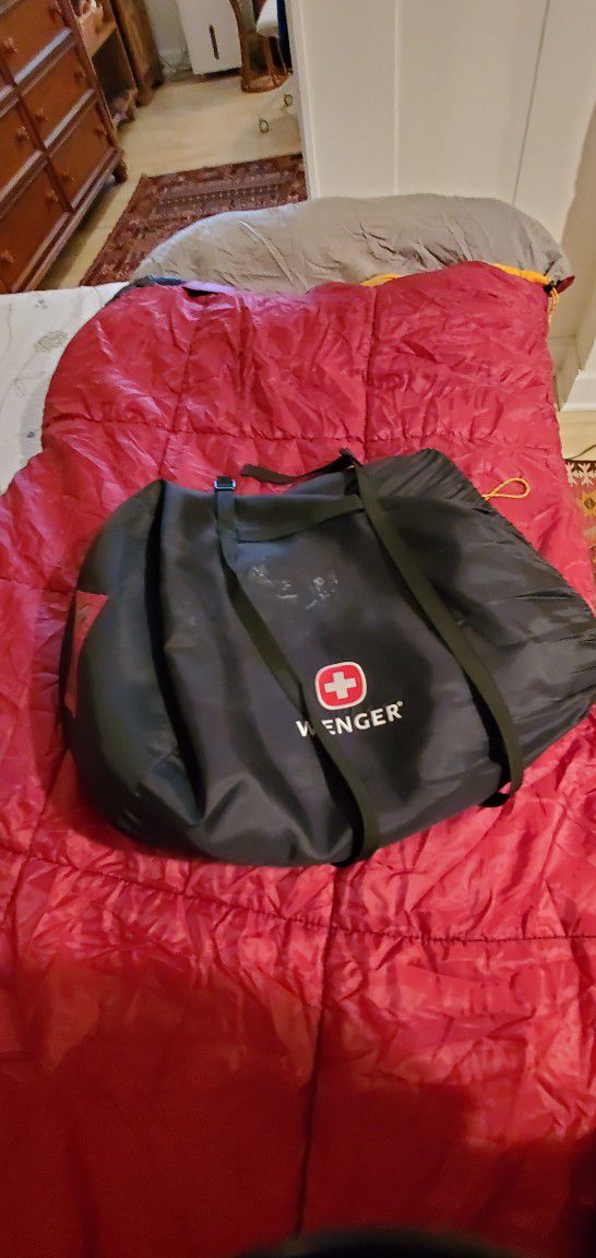 Never Used Swiss Wenger Mummy Sleeping Bag