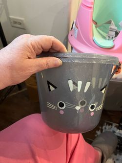 Halloween Cat Buckets