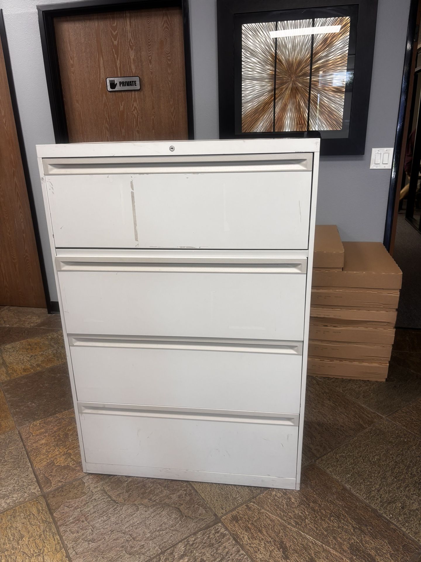 4 Drawer, Lateral File Cabinet