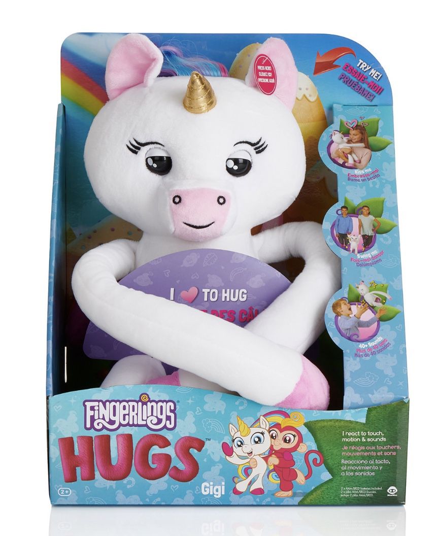 Fingerlings Hugs- Gigi (Unicorn New)