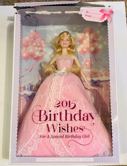 Barbie 2015 Birthday Wishes