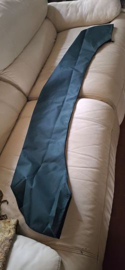 Dark Green Zippered Protective Storage Bag / Cover – Approx. 51 x 18 Inches