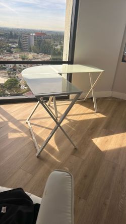 Glass Desk