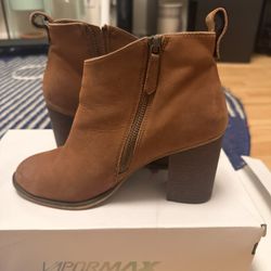 B.P. Tan Suede Ankle Boots 