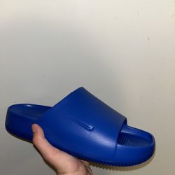 Size 14 Blue Nike Slide Calm