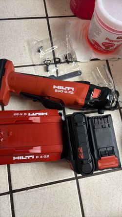 Hilti SCO 6-22 Cordless Oscillating Tool with Charger and Battery