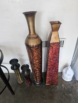 Flower Vases And Candle Holders