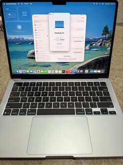 Apple MacBook Air 13-inch sky blue M4 32GB 2TB msrp $2700!!!!