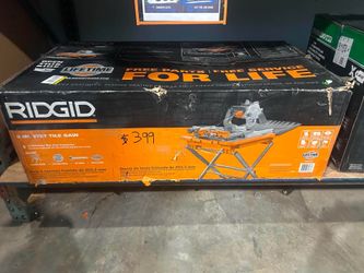 Ridgid 8in Wet Tile Saw