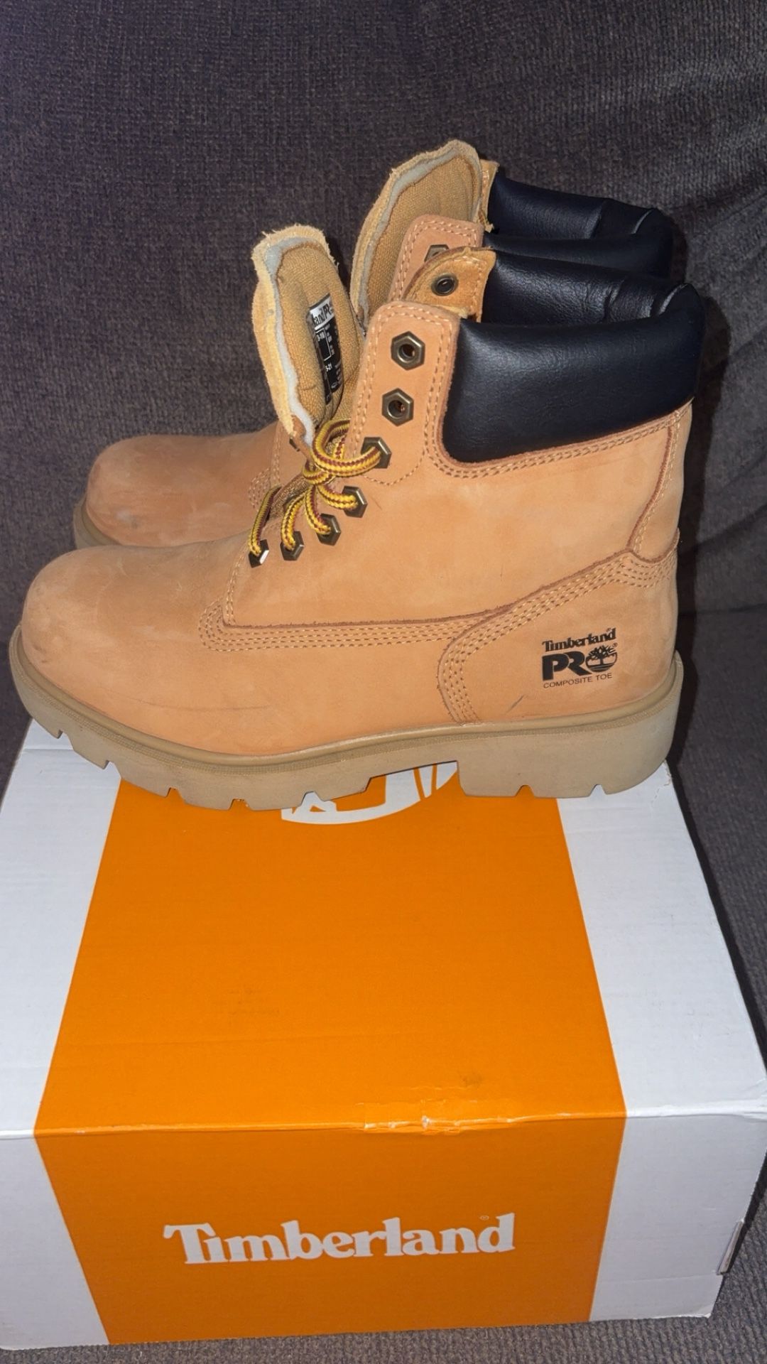 Timberland Work Pro Steel Toe Boots