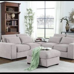 Beige Sectional