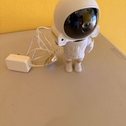 This An Astronaut Theme Galaxy Projector Night Light On Sale!! 