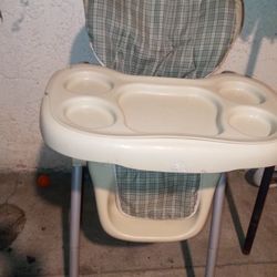 Folding high chair