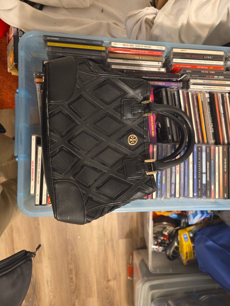 NWT TORY BURCH ROBINSON PATCHWORK MINI SQUARE TOTE