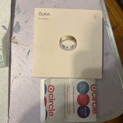 Brand New Oura Ring Never Opened Size 9 Gold