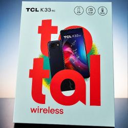 New TCL K33 with 4 Month Unlimited Service 