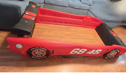 Kids Race Car Twin Bed - Frame Only